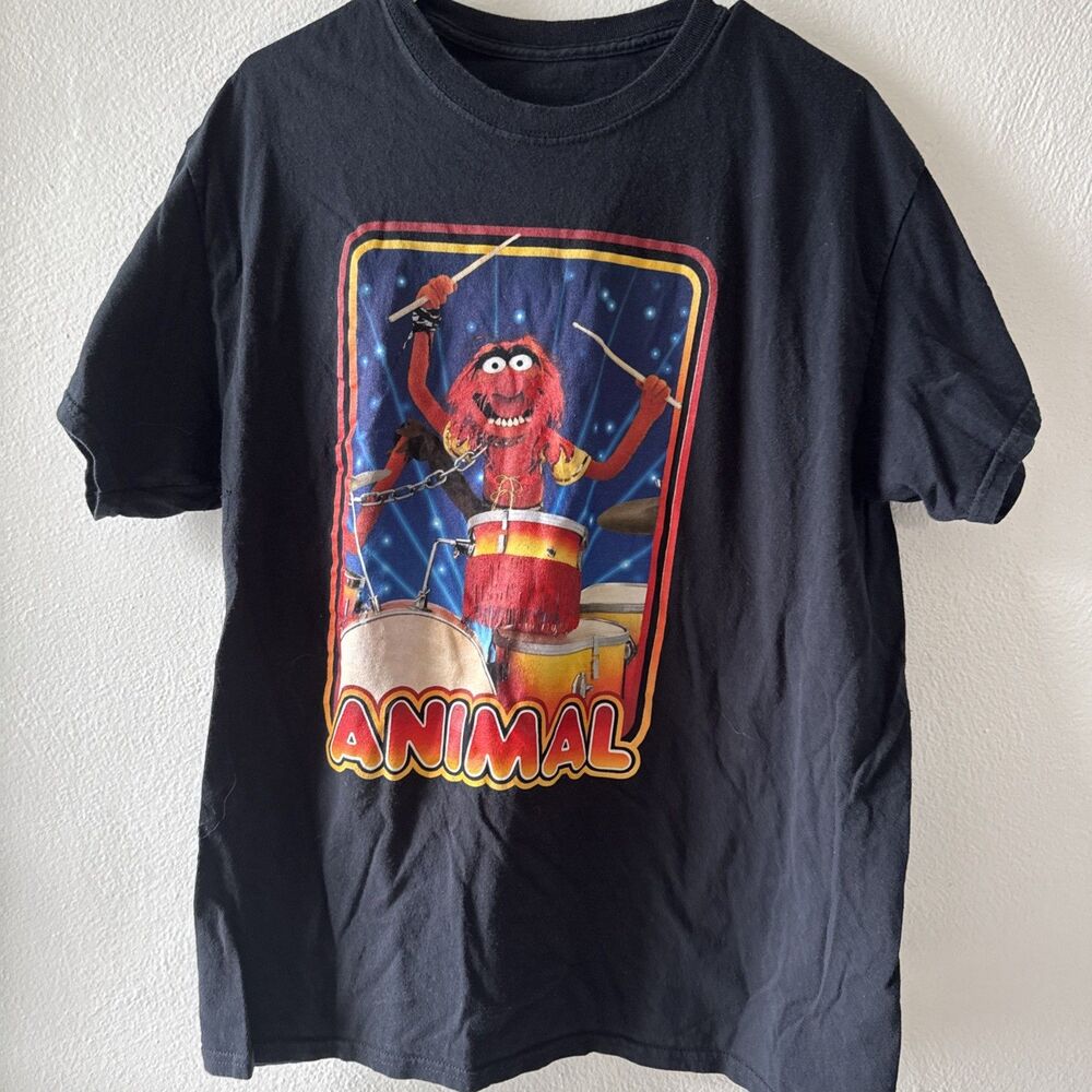 Disney The Muppets Animal Graphic T-shirt L Men's